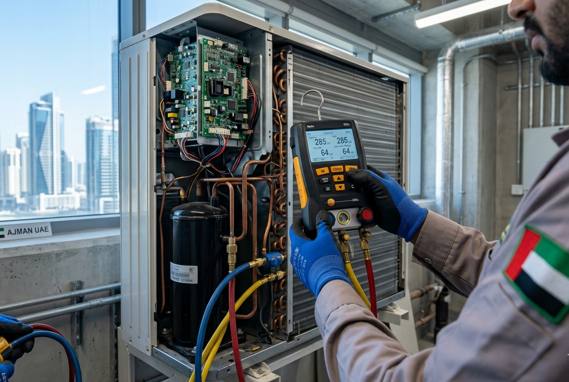 Emergency AC repair Ajman UAE